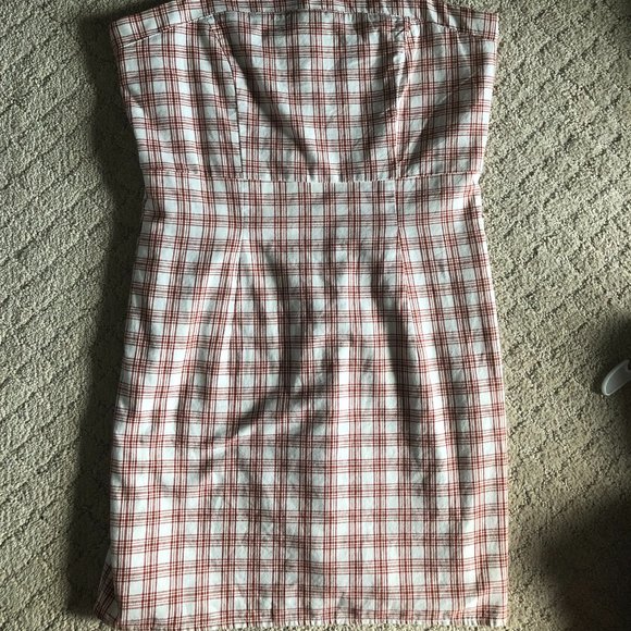Forever 21 Plaid Striped Mini Dress Size M - Picture 2 of 5